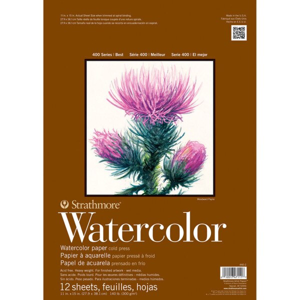 Strathmore Watercolor Pad 11x15